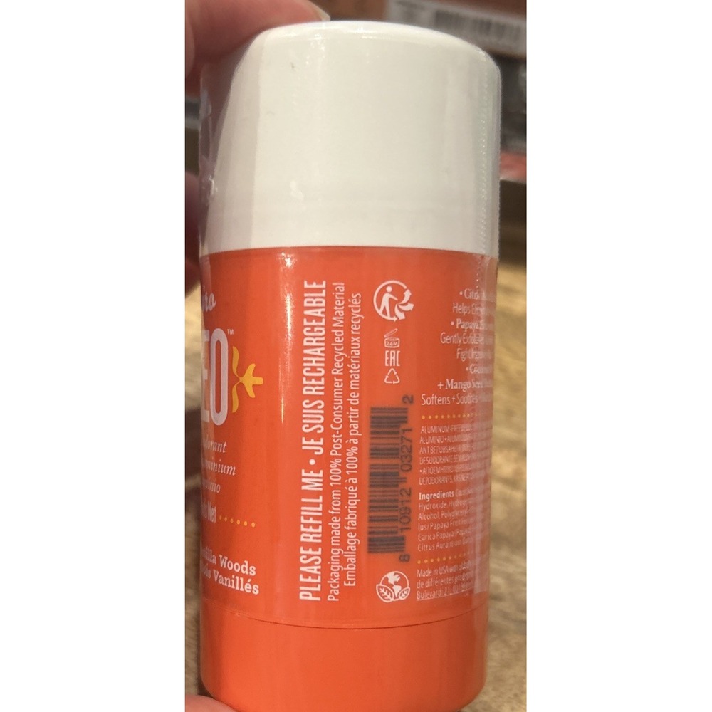 Rio Deo Aluminum-Free Deodorant. Black Amber Plum & Vanilla Woods 2oz Sealed - Picture 3 of 4